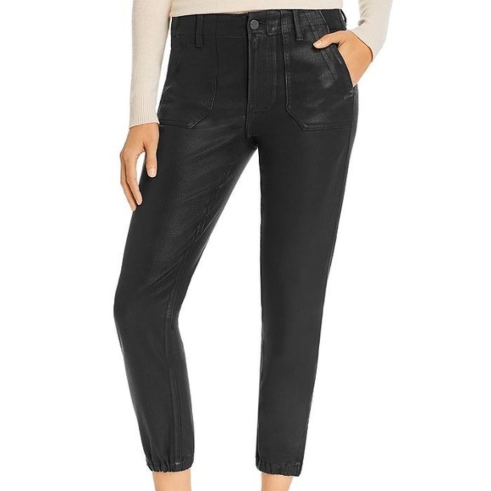 PAIGE Black Ankle & Cropped Jeans